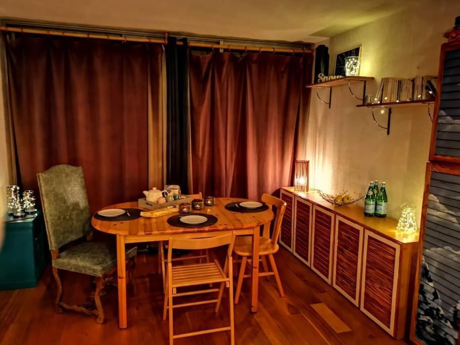 Cosy Apart, Ski Snow Surf, Foux D'Allos Avec Vue Kültér fotó