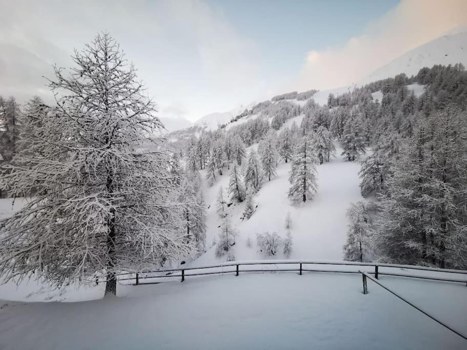 Cosy Apart, Ski Snow Surf, Foux D'Allos Avec Vue Kültér fotó